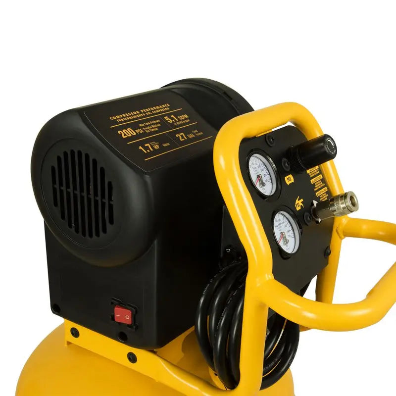 27 Gallon 200 PSI Portable Vertical Electric Air Compressor
