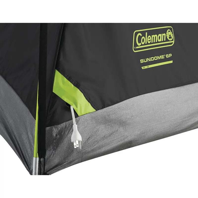 Coleman 6-Person Sundome Dark Room Dome Camping Tent