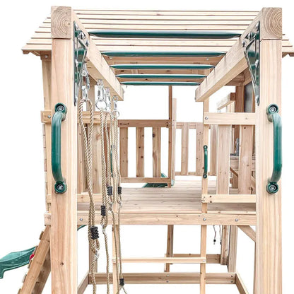 Lifespan Kingston Kids’ Cubby House Featuring a 2.2-Meter Green Slide