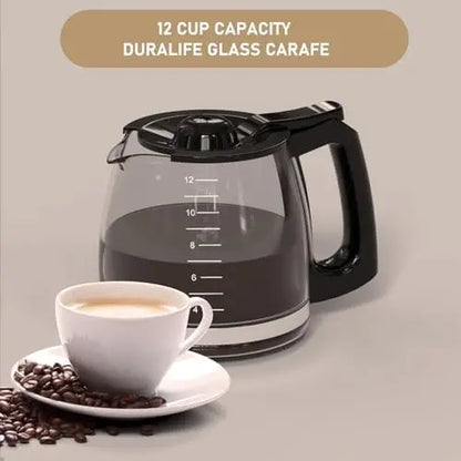 Hamilton Beach 12-Cup Replacement Glass Carafe  Compatible with Models 49902, 49915, 49905C, CM4309, and More
