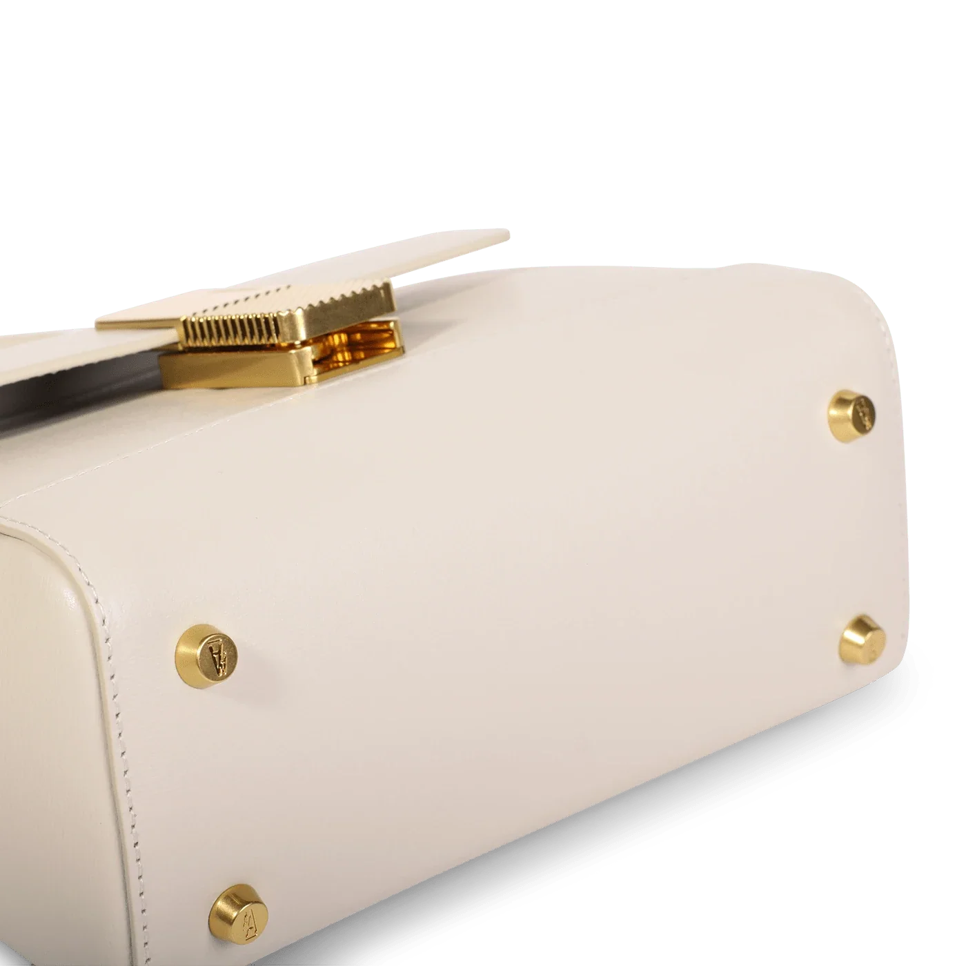 Mini Marly - Cuir Box Blanc Cassé