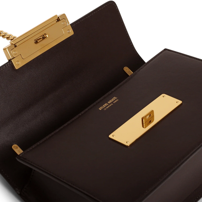 Alma - Cuir Box Chocolat