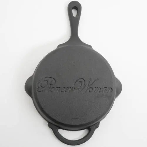 The Pioneer Woman Timeless Beauty Cast Iron Set, 3-Piece Fry Pans