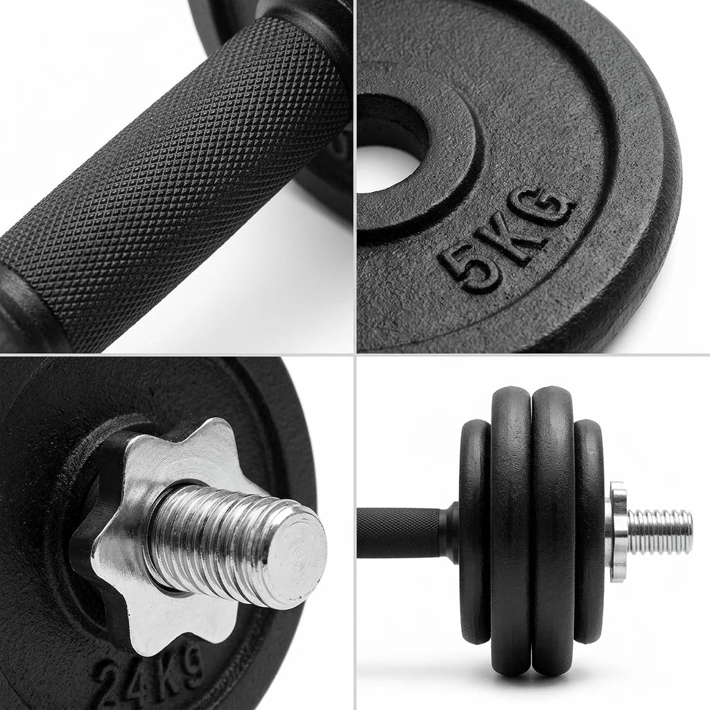 Set Haltères Reglables 30Kg