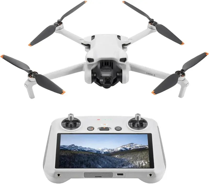 DJI Mini 3 Drone  4K Camera, 38-Min Flight Time, 10 km HD Transmission, Vertical Shooting Mode