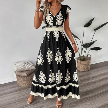 Robe Maxi "Riviera" Imprimée