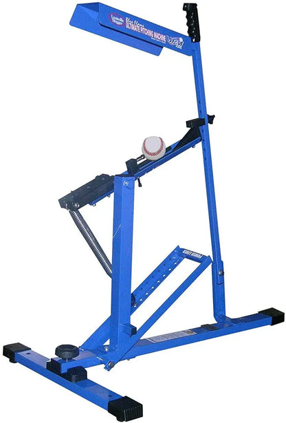 Blue Flame Ultimate Baseball & Softball Pitching Machine  Adjustable Speed & Spin