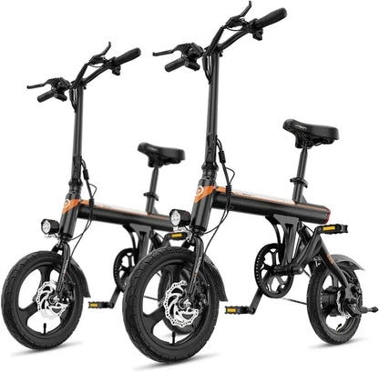EB3 Folding Electric Bike  500W Peak Motor, 270Wh Battery, Rear Suspension, UL2849-Compliant Ebike for Adults and Teens