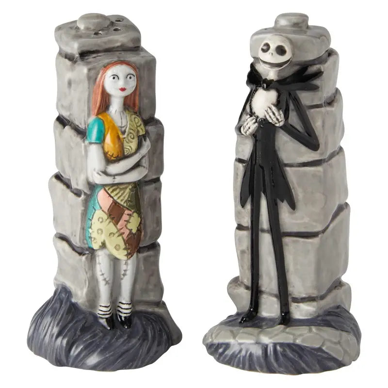 Nightmare Before Christmas Jack and Sally Salt and Pepper Shakers