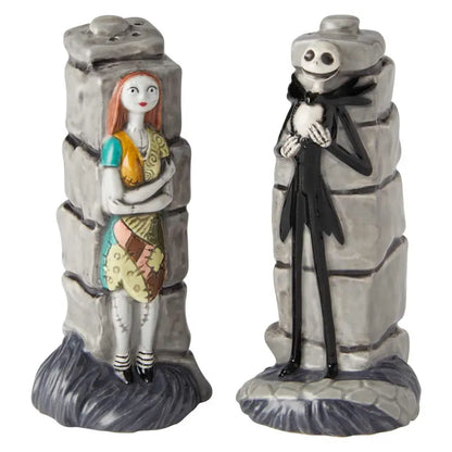 Nightmare Before Christmas Jack and Sally Salt and Pepper Shakers