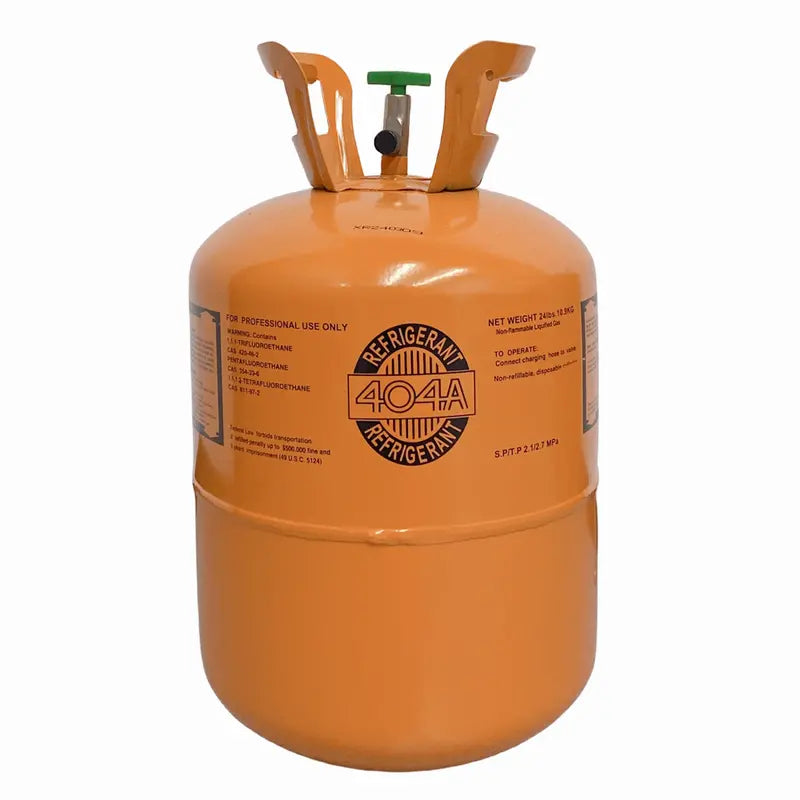 24 lb R404A Refrigerant Cylinder  Standard Charge for Walk-In Coolers & Freezers