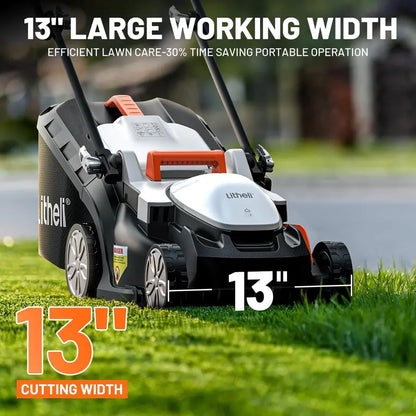 Litheli U20 Handy+ 20V 13″ Lightweight Cordless Mower — Garden-Ready
