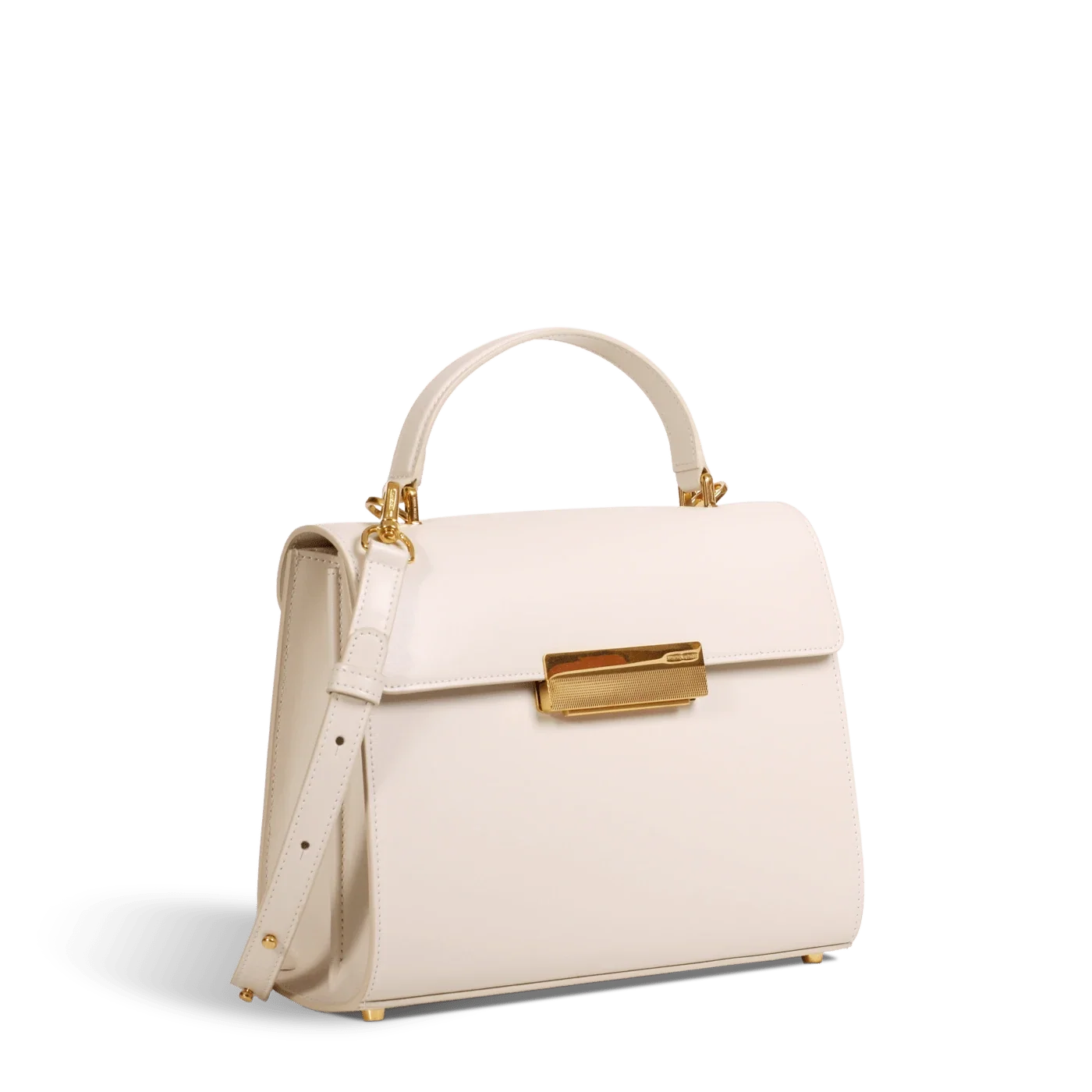Capucine - Cuir Box Blanc Cassé