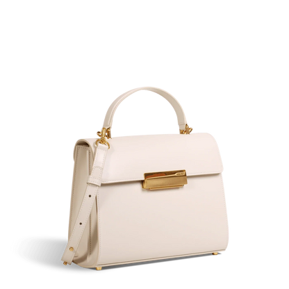 Capucine - Cuir Box Blanc Cassé