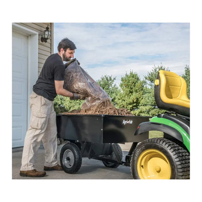 Agri-Fab Tow-Behind Steel Utility Dump Cart  750 lb Load Capacity