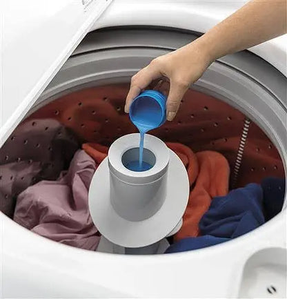GE 4.2 Cu. Ft. White Top Load Washer With Stainless Steel Basket