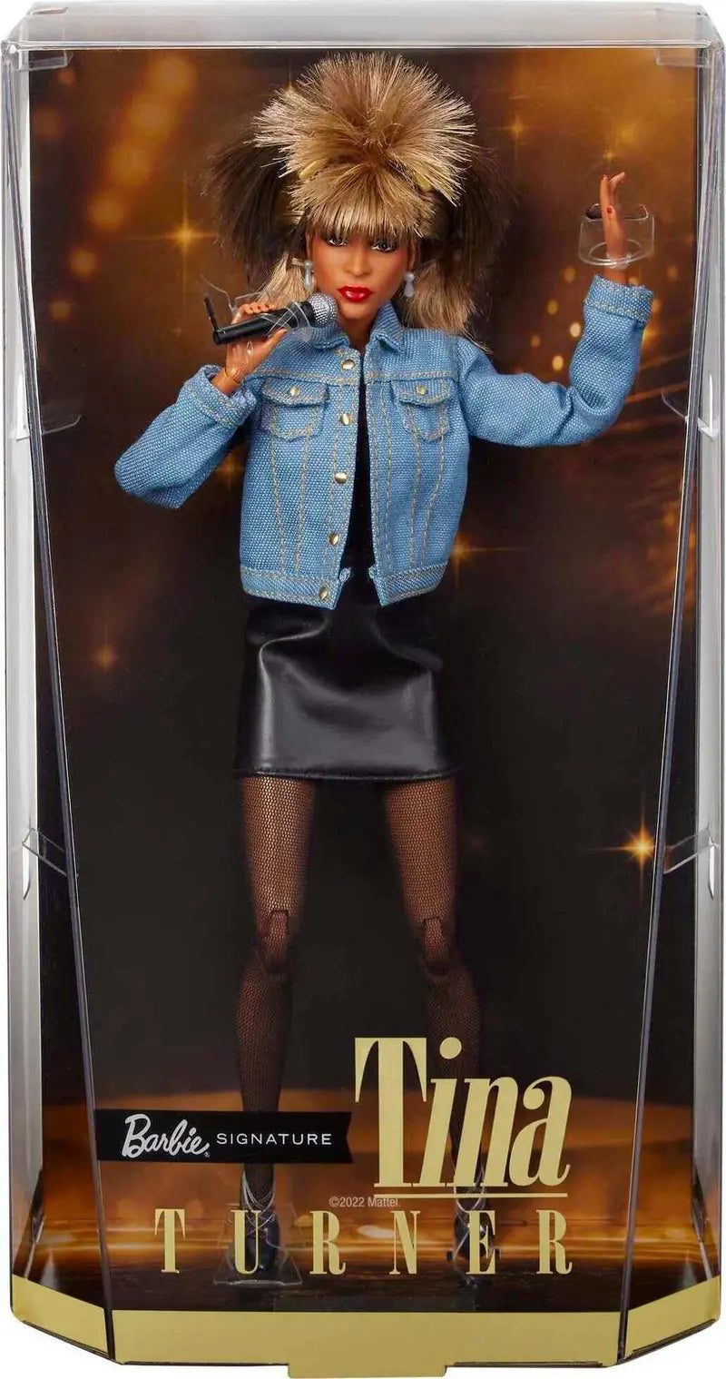 Barbie Signature Tina Turner Doll in ’90s Outfit with Accessories for Collectors