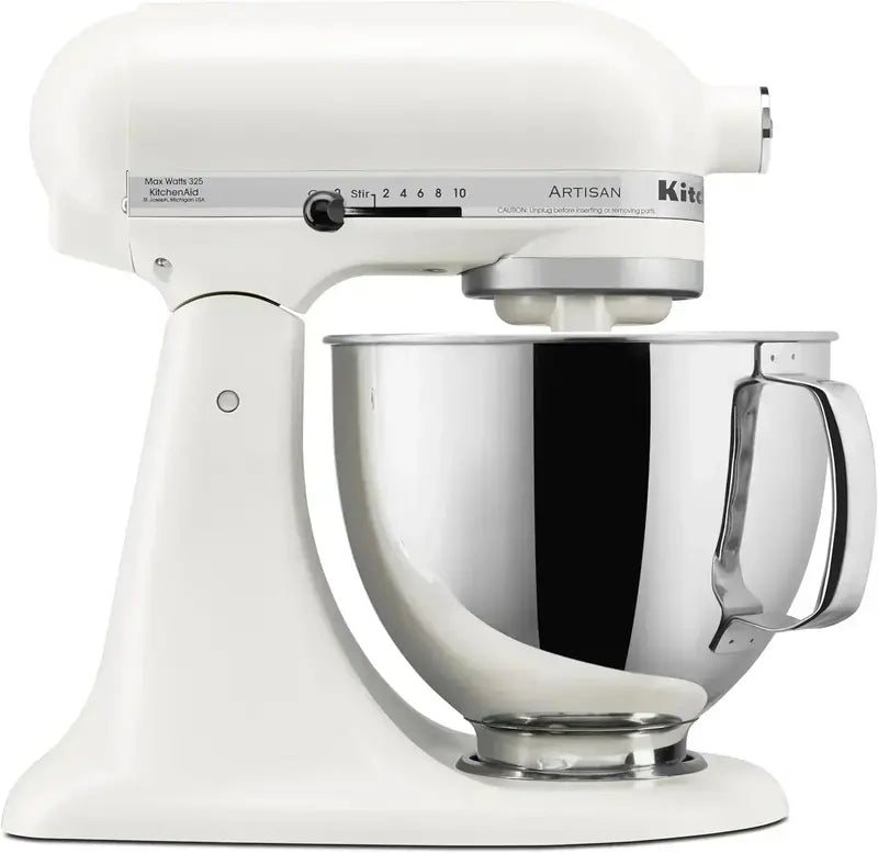 KitchenAid Artisan 5-Quart Tilt-Head Stand Mixer Featuring Pouring Spout