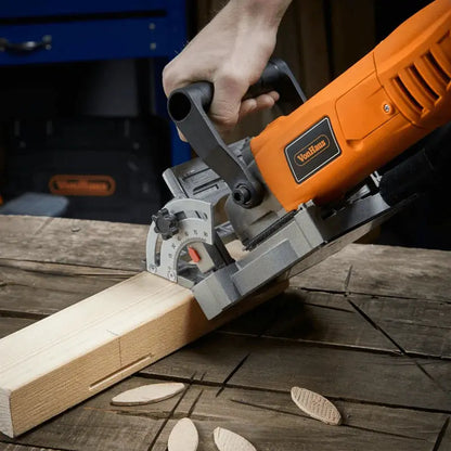 Precision Biscuit Joiner Tool — Professional Woodworking Cutter for Strong, Seamless Joint Assembly