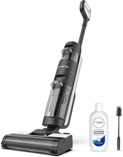 Cordless Wet/Dry Floor Cleaner & Mop  All-in-One Hard Floor Cleaning System with Vacuum + Mopping in a Single Pass