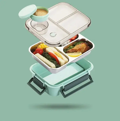 Leak-Proof Thermal Food Container  Portable Insulated Lunch Box for Hot or Cold Meals