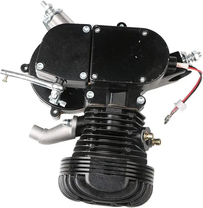 100cc 2-Stroke Bicycle Motor Kit  DIY Gas Engine Conversion Kit for Standard Bikes (Air-Cooled, Black)