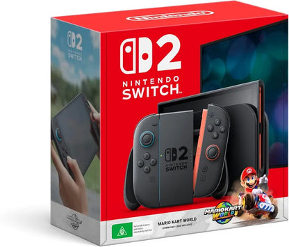 Nintendo Switch 2 Console Bundle with Mario Kart World Exclusive Edition