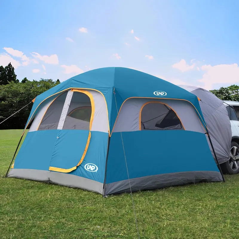 6-Person SUV Tailgate Tent with Rainfly  Quick-Setup Camping Shelter for Vehicle-Based Adventures