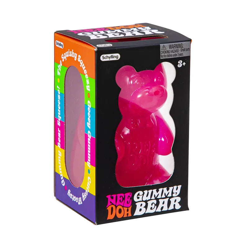 NeeDoh Gummy Bear  Chewy-Looking Gummy-Themed Sensory Toy