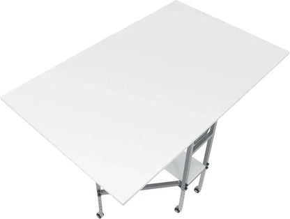 Sew Ready Hobby Cutting Table  58.75¡å ¡Á 36.5¡å, White/Silver Finish