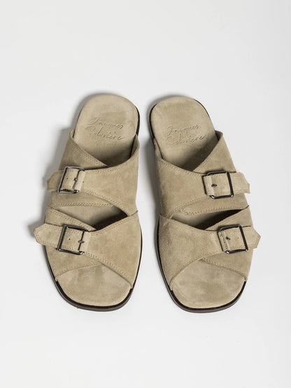 ALLY SANDAL SUEDE PEDRA