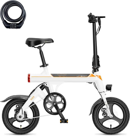 EB3 Folding Electric Bike  500W Peak Motor, 270Wh Battery, Rear Suspension, UL2849-Compliant Ebike for Adults and Teens