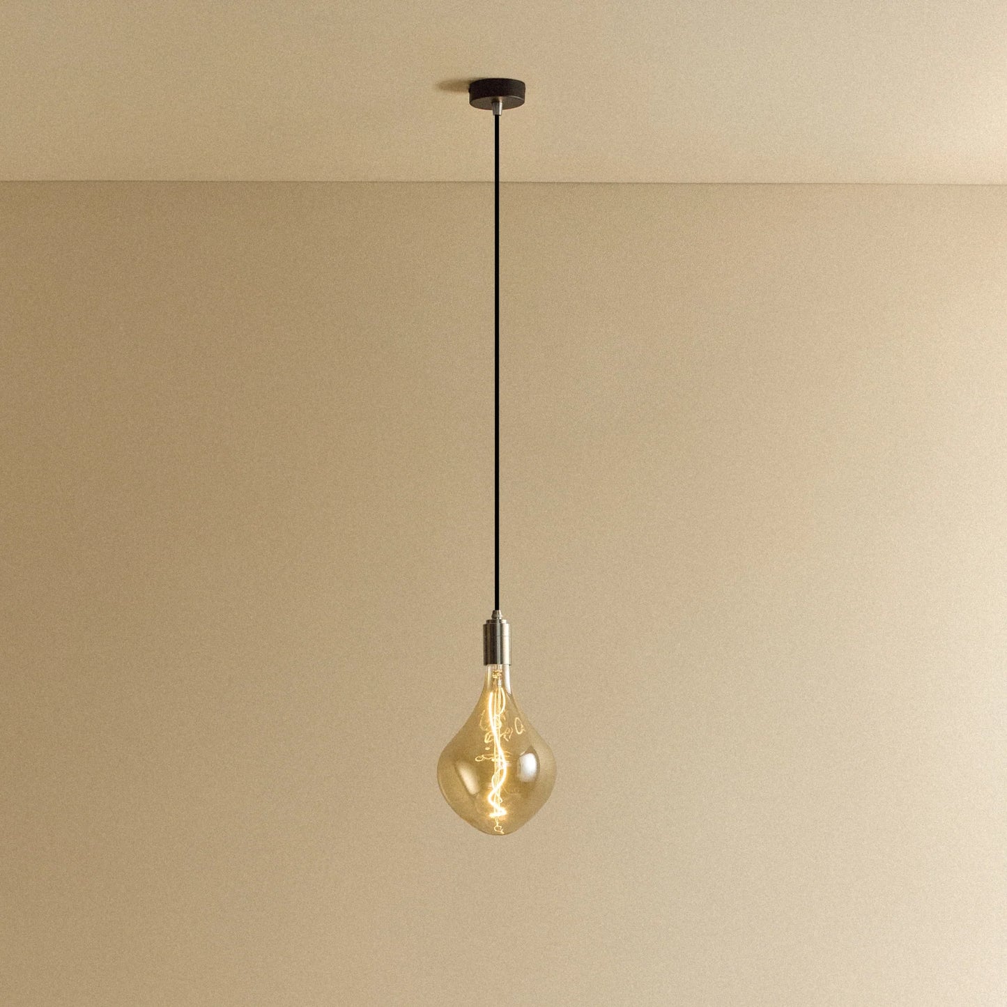 Voronoi II Pendant Light in Stainless Steel