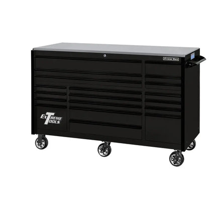 Extreme Tools RX250 72″ x 30″ 19-Drawer Roller Cabinet with 250-Lb Capacity Slides