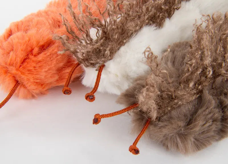 Petlinks Catnip Caterpillars Cat Toys, 3 Count