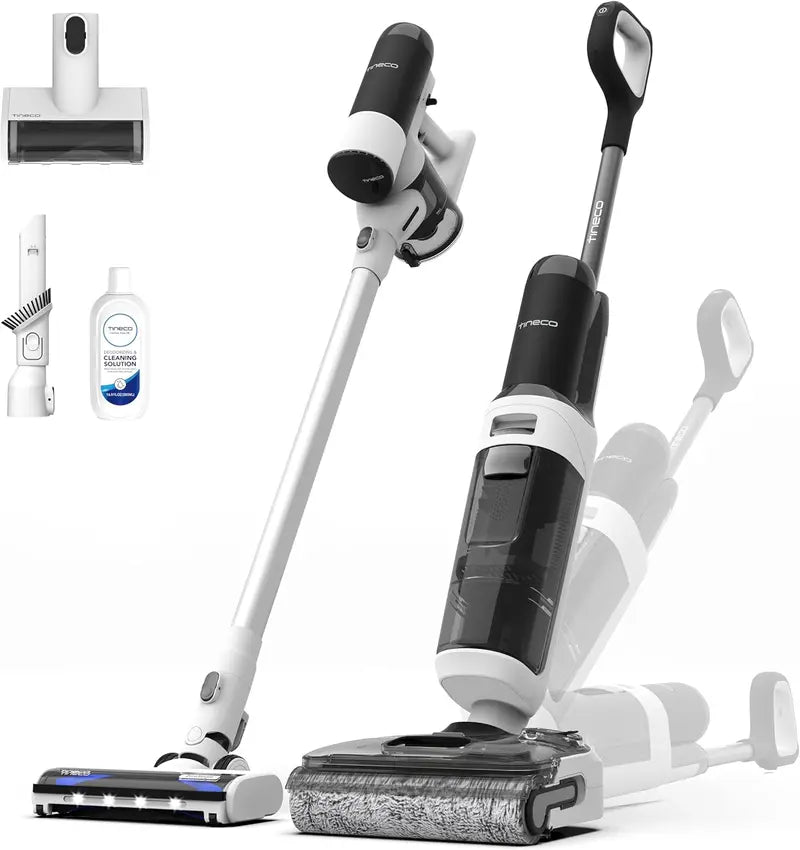 ONE Stretch S6 Smart Wet/Dry Vacuum Mop  180° Lay-Flat Design, 40-Min Runtime, Flash-Dry Technology & Dual-Sided Cleaning