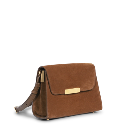 Mini Amelot  - Cuir Velours Camel