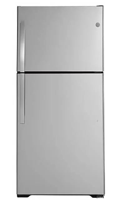GE 21.9 Cu. Ft. Stainless Steel Top-Freezer Refrigerator