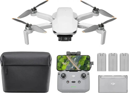 DJI Mini 4K Drone for Adults — Ultra-Compact 4K UHD Camera, 3-Axis Gimbal, 10 km Transmission, 31-Min Flight Time
