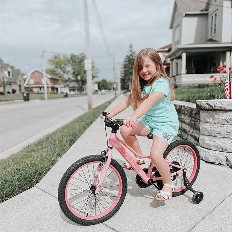 JOYSTAR NEO 20-Inch Youth Bike Featuring Adjustable Training Wheels