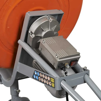 YARDMAX YM0146 5.0 cu. ft. Portable Concrete Mixer  Electric Drum Design