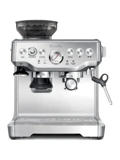 Breville Barista Express BES870XL Espresso Machine  Built-in Grinder, Stainless Steel, 67 oz Water Reservoir
