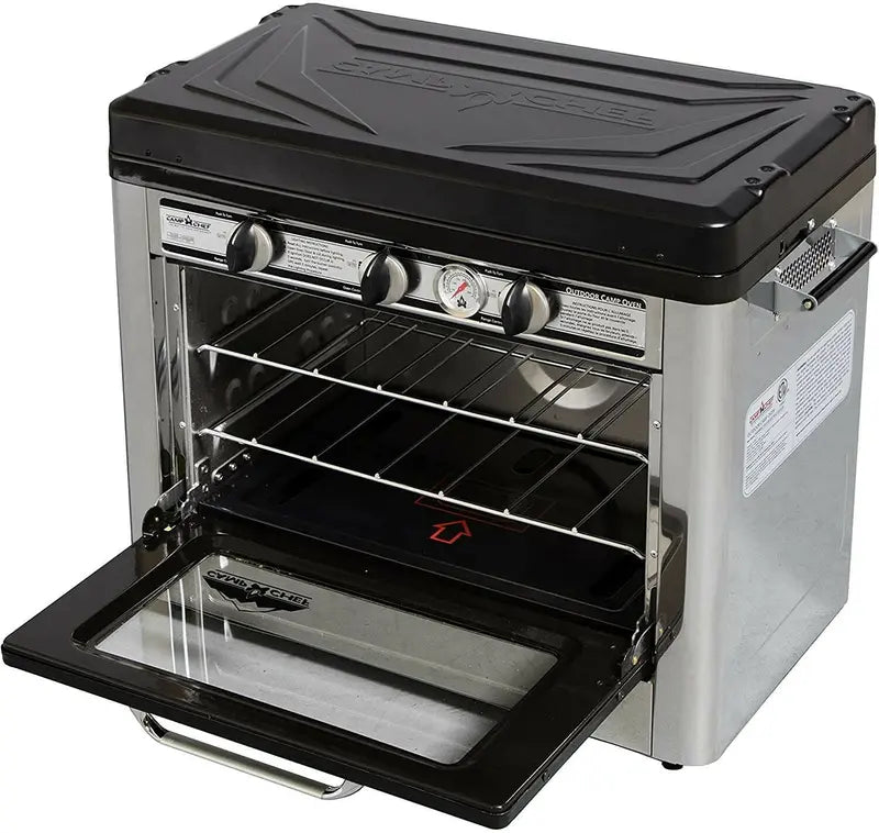 Camp Chef Outdoor Portable Dual Burner Camping Home Patio RV Oven Stove  COVEN