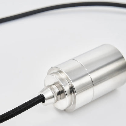 Oval II Plug-In Pendant Light in Stainless Steel