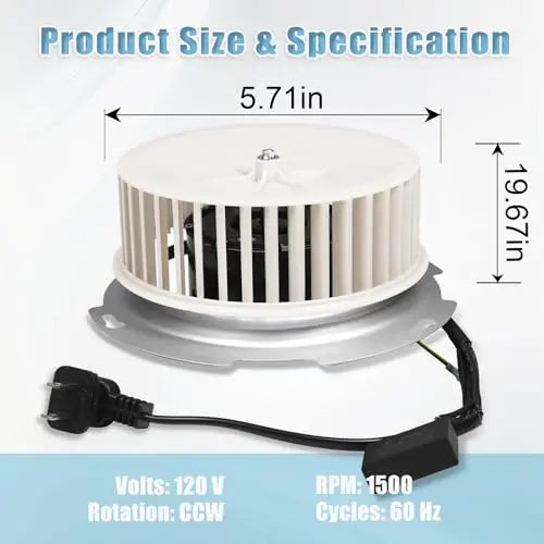 .Upgraded 8832NA Blower Motor for Nutone 84757 JA2B099N Bathroom Fan  Replace 8832NA “A” Unit & 8832SA