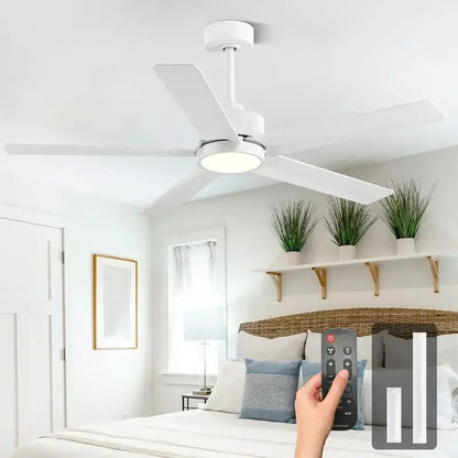 72-Inch Modern Ceiling Fan  Indoor/Outdoor Use for Living Rooms, Cafés & Patios