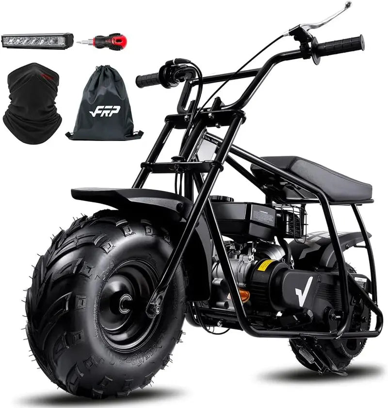 GMB100 99cc Mini Dirt Bike  4-Stroke Trail Bike for Teens & Adults, 24 mph Top Speed, 185 lb Weight Capacity