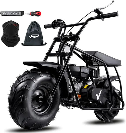 GMB100 99cc Mini Dirt Bike  4-Stroke Trail Bike for Teens & Adults, 24 mph Top Speed, 185 lb Weight Capacity