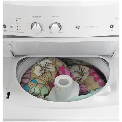 All-in-One Laundry Center  3.8 cu ft Top-Load Washer + 5.9 cu ft Electric Dryer (White, 2025 Model)