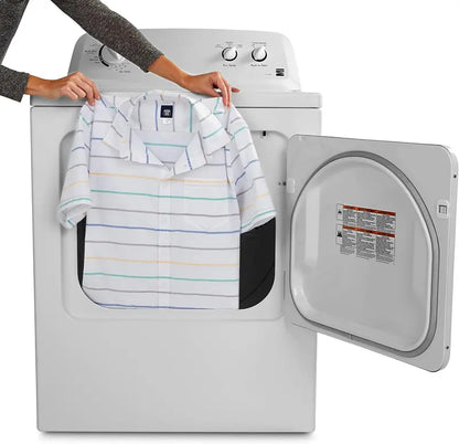 Kenmore 29-Inch Front-Load Electric Dryer  7.0 Cu. Ft. Capacity, Wrinkle Guard, White